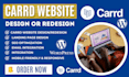 do carrd website design carrd website redesign carrd website, carrd landing page