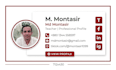 design a professional clickable HTML email signature