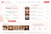 create a personalized interactive event website