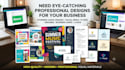 design professional canva graphics, posters, flyers