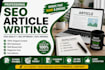 write professional essays, articles, and research content