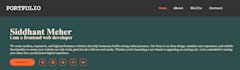 create a fast and responsive HTML CSS javascript landing page