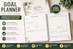design printable journal, planner, workbook and fillable PDF