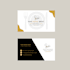 do a professional business card and modern brand identity