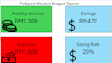 create a custom excel budget planner and finance dashboard