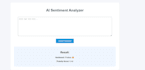 create ai sentiment analysis python