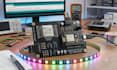 develop esp32 nodemcu iot device and addressable led controller arduino esp8266