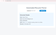 create ai resume parser applications using python and nlp
