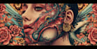 create unique realism tattoo design with my style