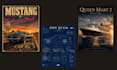 create a premium custom poster from your vehicle photo