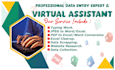 do high quality data entry and spredsheet management