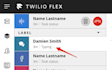 do twilio call, sms app, twilio flex, IVR, studio flow task routing ai agent