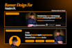 design a professional linkedin banner for your profile