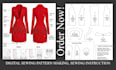 be your sewing pattern maker, sewing instruction, clo 3d, tech pack for apparel