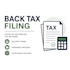 help file back taxes and organize unfiled tax returns