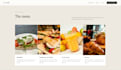 create a slick and modern front end website
