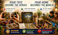 turn your toy collection into a custom adventure game