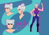 draw character sheet or reference sheet