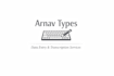 do fast and accurate data entry and transcription