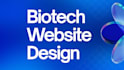build modern biotech website design scientific research biotech website