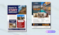 design professional flyers, posters, infographics, and creative materials