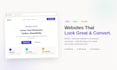 create a modern responsive website using react js