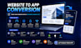 convert your website into a high performance mobile app