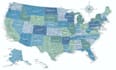 clickable interactive usa map, suv map, vector map, site rv map, world map