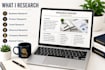do professional internet research for your project