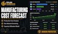 build a manufacturing financial forecast with production cost analysis in excel