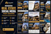 design professional real estate social media posts