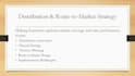 optimize your distribution and route to market strategy