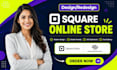 square website design square online store redesign squarespace expert design SEO
