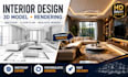do interior design 3d rendering sketchup 3d model exterior design floor plan