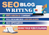 write high quality articles and blog posts