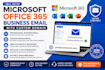 setup microsoft,office 365 business email with custom domain