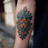 custom an abstract black tattoo design