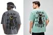 do custom t shirt graffiti scary cat logo