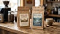 create coffee bag packaging and label design