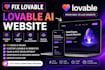 fix lovable, lovable ai website, lovable dev, lovable saas mvp deploy lovable ai