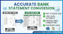 convert PDF to excel, PDF to word and do document formatting