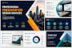 design a professional powerpoint presentation and PPT slides