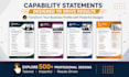 design a professional government capability statement in 5 hours