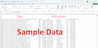 do ms excel data cleaning and formatting,merging, splitting , sorting , deduping