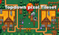 design pixel art tileset, topdown pixel art, pixel art background, game asset