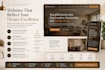 create interior designer website, responsive, professional, SEO optimized