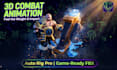 create 3d game character animation and rig it with auto rig pro
