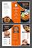 design a restaurant menu and food flyer