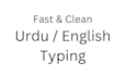 do urdu typing and data entry for 5 dollars in 24 hours