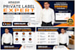 provide complete amazon private label management services